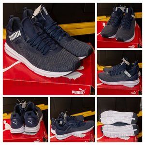 Puma Men's‎ woven V3 Sneaker Navy